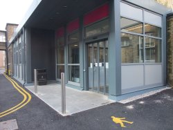 New front entrance to the Whittington Education Centre