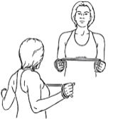 Resisted scapula retraction