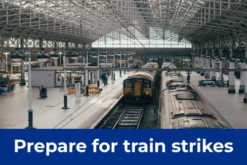 December and January Train Strikes
