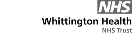 Whittington Health NHS Trust logo for RiO letters w425 h108 bw Whittington Health NHS Trust logo for RiO letters w425 h108 bw