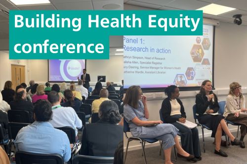 We marked one year of our Health Equity Programme with inspiring conference