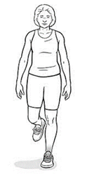 Single leg balance graphic Single leg balance graphic