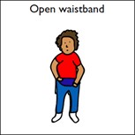 Open waistband