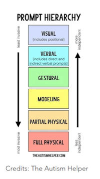 Prompt hierarchy graphic Prompt hierarchy graphic
