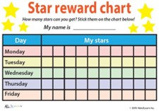 Star Reward Chart graphic Star Reward Chart graphic