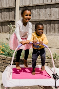 4. Try using heavy work strategies with your child