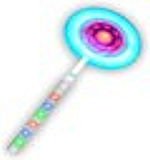Toy wand that lights up