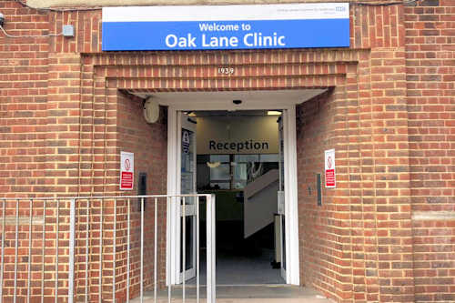 Oak Lane Clinic street view