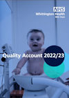 a thumbnail image of the front cover of the 2022-23 Quality Account