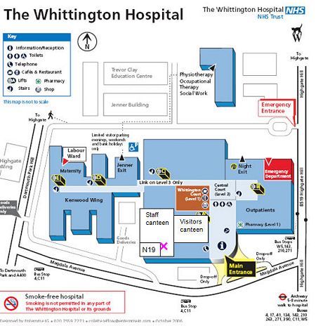 Whittington-Hospital-Campus-Map-w450-h464 Whittington-Hospital-Campus-Map-w450-h464