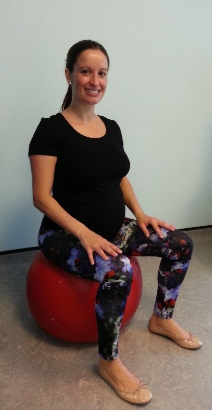 IAOTAP - Advice Leaflets - Woman sitting on ball