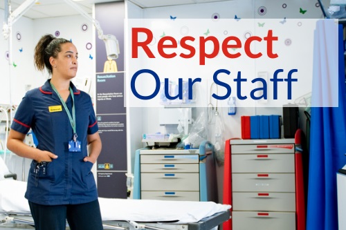 Please Treat our Staff with Respect