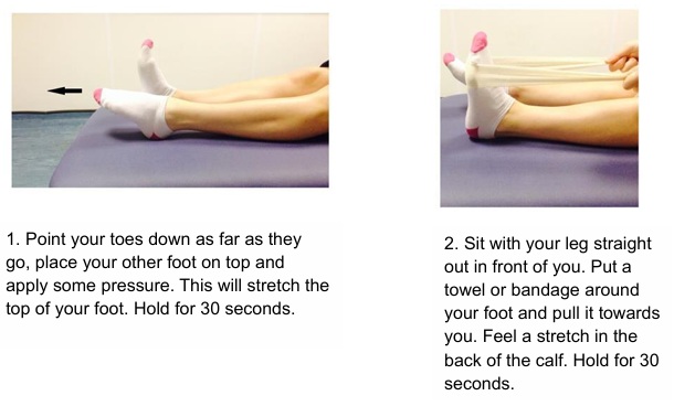 Stretching exercises