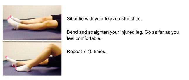 Knee flexion extention image