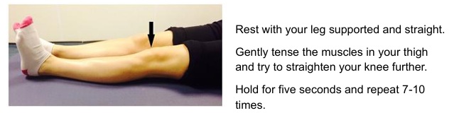 Static quad exercise image
