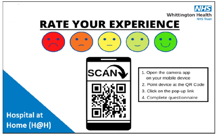Rate your experience QR code image