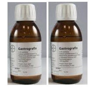 Gastrografin bottles image