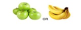 apples or bananas image