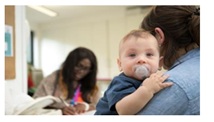 Baby and parent image
