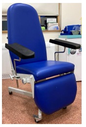 Blue chair