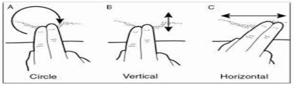 Scar massage image