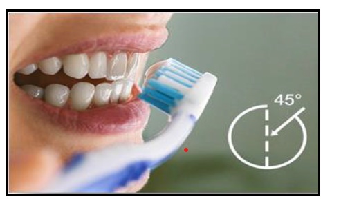 Brushing teeth image