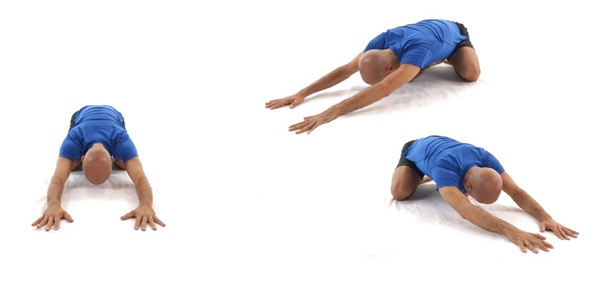 Child pose