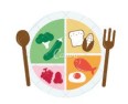 Healthy diet sign Healthy diet sign