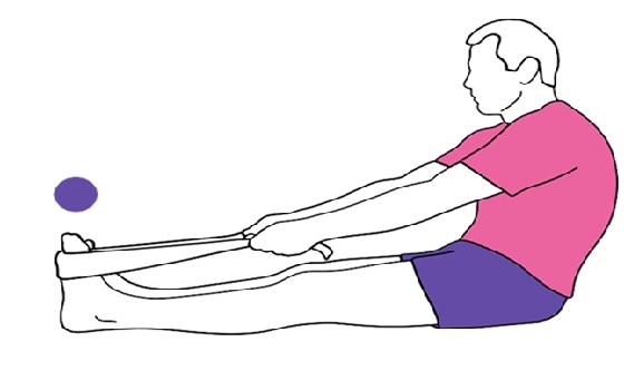 Achilles tendon and plantar fascia stretch