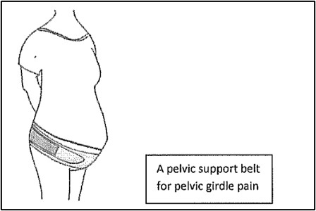 Pelvic support belt