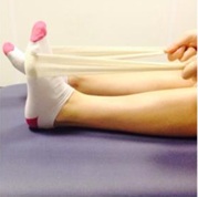 Stretch - pull toes towards you