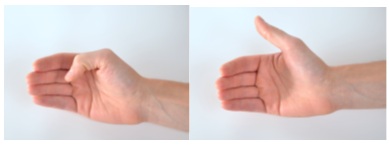Bendy thumb exercise