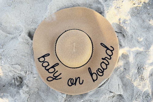 Baby On Board Hat Baby On Board Hat